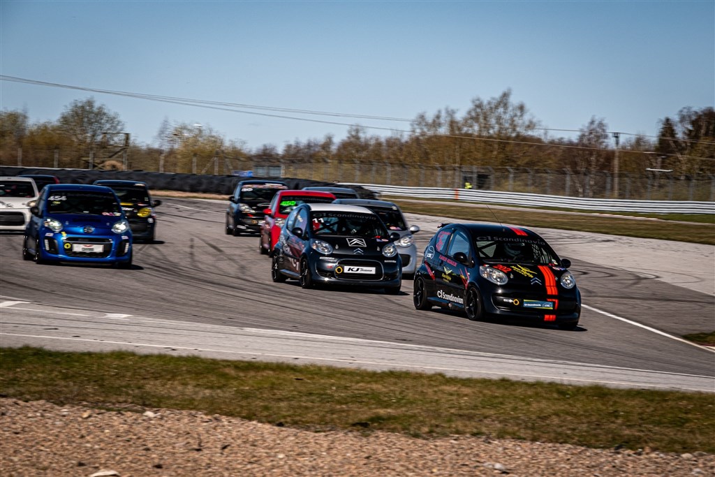 Der blev leveret racerløb fra højeste skuffe på Sturup Raceway.
(Foto: Grippo Motorsport PR)